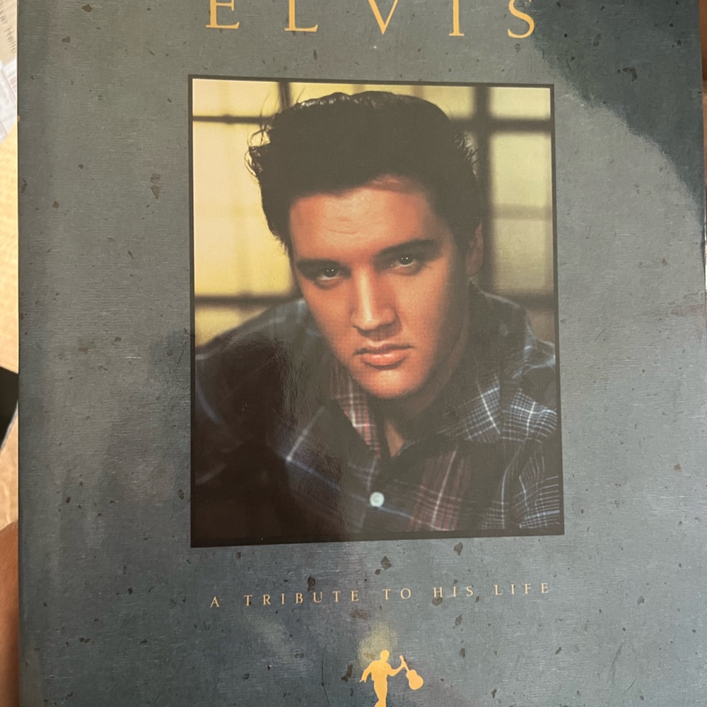 Elvis Tribute Book - Black Cover